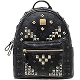 MCM (エムシーエム) BACKPACK MED バックパック ブラック TSU799[並行輸入品](S)