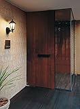 東芝ライテック LEDアウトドアブラケット ON/OFFセンサー付ポーチ灯 ブラック 173×354 ランプ別売
