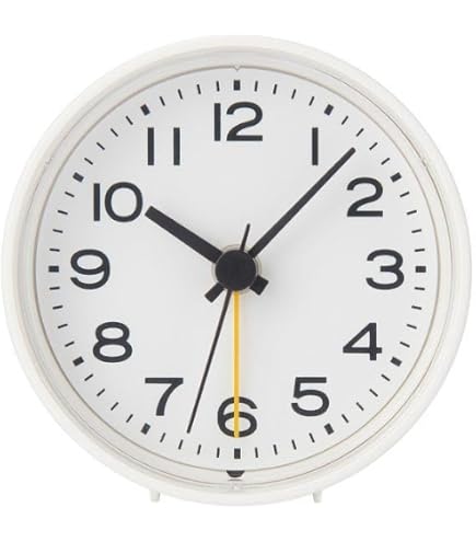 Muji Park Clock, Mini White : Amazon.sg: Home