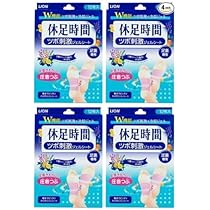 休足時間 ツボ刺激ジェルシート 12枚入 (4枚×3袋) 8個セット まとめ売り Amazon.co.jp: 休足時間 ツボ刺激ジェルシート 12枚 : ビューティー