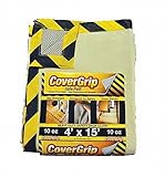 CoverGrip 351208 8オンスキャンバス安全ドロップ布、3.5 ' X 12 ' 4' x 15' 41510 1