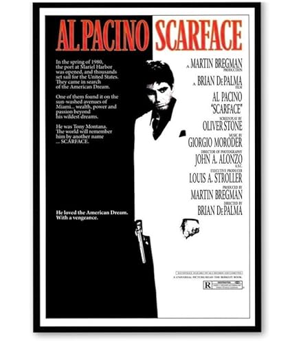 Amazon.co.jp: 映画ポスター スカーフェイス SCARFACE アルパチーノ 11