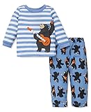 Little Me SLEEPWEAR ベビー・ボーイズ カラー: ブルー