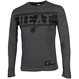 NBA Miami Heat Five Boro Thermalプレミアム長袖Tシャツ – チャコール( M )