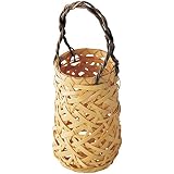 山下工芸(Yamasita craft) 白竹やたら編手付篭 箱入