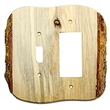 Sierra Lifestyles Rustic Switch Plate, Toggle/Rocker, Blued Pine by Sierra Lifestyles
