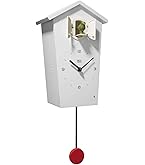 Amazon.co.jp: 無印良品 鳩時計 白 大 幅255×奥行125×高さ267mm MJ
