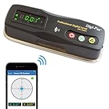 DigiPas 2軸精密スマートデジタル平形水準器 傾斜計 Bluetooth DWL1300XY 0.01° (JQA認定)