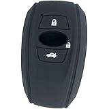 【ZIAN】 スバル 車用 スマートキーカバー シリコン製三つボタン スマートキーケース クロストレック レヴォーグ レガシィ フォレスター B4 インプレッサ G4 WRX S4 STI XV スマピタくん K15 トヨタGR86など 専用設計（M