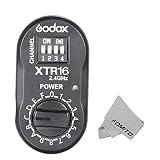 GODOX XTR-16受信機 ワイヤレス X-システム リモコン 2.4G X1C X1N XT-16 トランスミッター トリガー と互換性あり Wistro AD360/DE/QT/DP/QS/GS/GT シリーズに適用