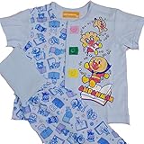 アンパンマンの半袖パジャマ /ブルー80cm（TA2611）
