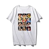 [Tekelly] ストリートファイター Street Fighter メンズ レディース Tシャツ 夏服 綿 プリント スポーツ トップス 半袖 無地 ゆったり フ ァッション 男女兼用 大きいサイズ.
