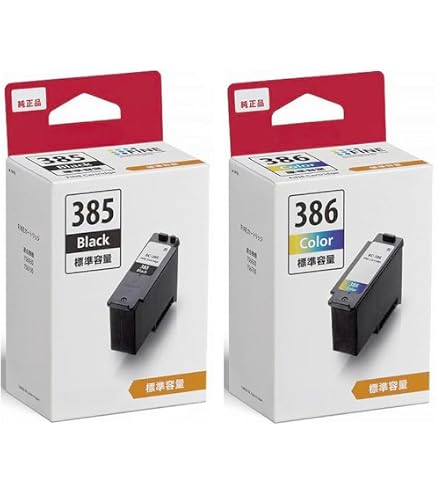 Amazon.co.jp: BC-385 BC-386 キヤノン用 補充インク 大容量タイプ BC 