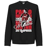 Retake Paolo Maldini凡例Sweatshirt – ブラック 3L