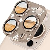 ネズミの耳 カメラフィルム iPhone 16Pro/16Pro Max 用 カメラカバー レンズ保護 【アルミ合金一体感】強化ガラス 9H 耐衝撃 黒縁 露出オーバー防止 16プロ・16 プロ マックス 用 カメラ保護カバー 粘着性強い 貼りやすい