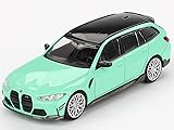 MINI GT 1/64 BMW M3 Mパフォーマンス ツーリング ミントグリーン (左ハンドル) 完成品 MGT00897-BL