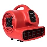 XPOWER P-430 1/3 HP 2000 CFM 3 Speed Air Mover Carpet Dryer Blower Fan by XPOWER