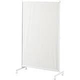 大竹産業 パーテーション 間仕切り ホワイト ベージュ 90cm x 152cm キャスター付 部屋 仕切り 衝立 目隠し スクリーン PTH-90WH