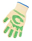 G & F 1684L Dupont Nomex & Kevlar Heat Resistant Gloves, Oven Gloves, BBQ Gloves, Large, 1 Pair by G