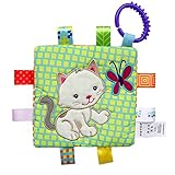 Canghai Baby Appease Towel Baby Calm Blanket ComfortingおもちゃCrinkle Meおもちゃを0 – 3 Years Old Babies Cat