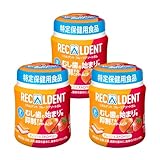 リカルデント フルーツアソートガム オレンジ＆ストロベリーボトル 3個セット