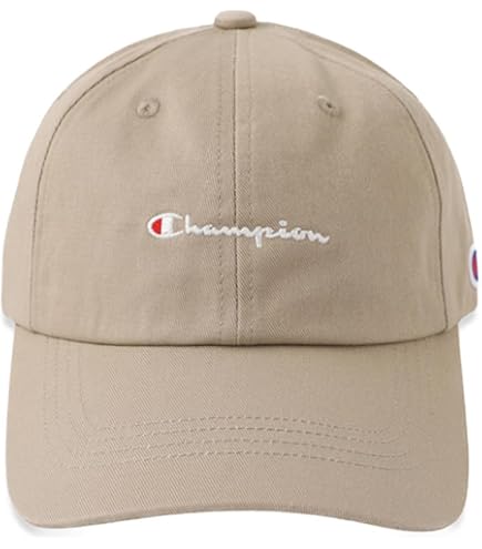 Amazon.co.jp: Champion チャンピオン ツイルキャップ 57-59 ベージュ