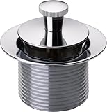 Peerless 76119 Lift and Turn Drain Stopper Bathtub Chrome [並行輸入品]