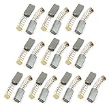 uxcell カーボンブラシ　モーター　パワーツール　交換　12 x 6 x 4mm　20個入り
