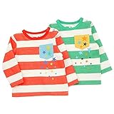 Bobson(ボブソン) 長袖Ｔシャツ (80～130cm) キムラタンの子供服 (77101x77601-161a) レッド 80