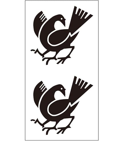 Amazon.co.jp: カッティングステッカー 八咫烏（ヤタガラス） 転写