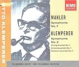 Mahler: Symphony No.7 / Klemperer: Symphony No.2, String Quartet No.7