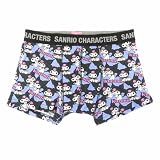 [スモール・プラネット] クロミ[男性用下着]ボクサーブリーフ ロゴ ぎっしり サンリオ【Mサイズ 】