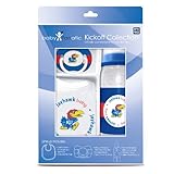 Baby Fanatic Gift Set, University of Kansas (Discontinued by Manufacturer) by Baby Fanatic