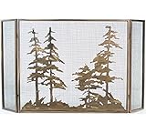 Meydaティファニー107632 Tall Pines Folding暖炉画面、60 " W x 34 " H