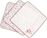 アンナニコラ 3枚組 ダブルガーゼ ハンカチ いちご柄 29cm×29cm AI-711 日本製