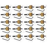 Perfk 高精度　合金　ステンレス用　HSSドリルビット　20個セット　25mm　超硬カッター　ホールソー　穴あけ　