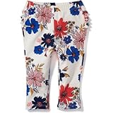 オールドネイビー OLD NAVY/ ラッフル レギンス ラージ レッド フローラル ボトムスレギンス 0～3ヶ月【並行輸入】