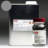 ロッド専用ウレタン塗料1000ml　100mｌ硬化剤セット　メタリック