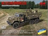 ICM 1/35 ウクライナ ZiL-131 w/DShKMdクルー プラモデル 35017 (戦闘車両)