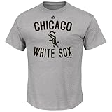 シカゴホワイトソックスマジェスティックMLB AuthenticエッジグレーTシャツ グレイ