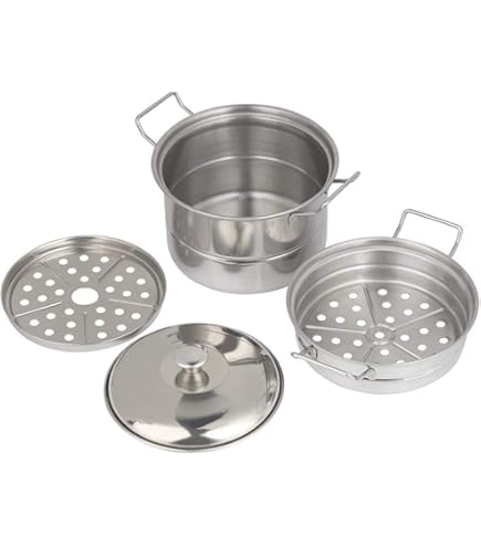 Amazon｜EBM 18-8 業務用角蒸器 30cm 2段｜蒸し器・せいろ