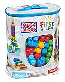 Mega Bloks First Builders Big Building Bag, 80-Piece (Classic)