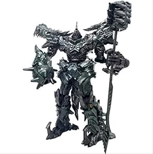 Amazon 黒マンバ恐竜トランスフォーマーおもちゃls05鋼ケーブル映画合金増幅モデルロボットティラノサウルス ロボット 子ども向けフィギュア おもちゃ