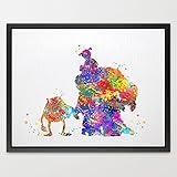 Dignovel Studios 8X10 Monster Inc Mike boo and Sully Disney Print Disney Watercolor Disney Nursery d