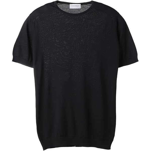 Amazon | [ジョンスメドレー] クルーネック半袖ニット Lサイズ