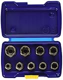 Irwin Industrial Tools 54019 Metric Bolt Extractor Set, 9-Piece [並行輸入品]