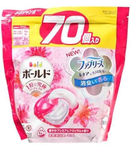 Amazon.co.jp: ボールド 洗濯洗剤 ジェルボール 4in1 プレミアム
