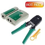 Chariot Trading – rj45 rj11 rj12ワイヤケーブルCrimperクリンプCuttingストリッパーPCネットワークハンドツールペンチとケーブルテスター