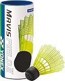 ヨネックス(YONEX) バドミントン用シャトル アウトドア専用 ナイロンシャトル MAVIS FIELD メイビスフィールド 3ケ入り イエロー M-FCBP