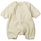 《秋冬春対応》 LoveLoveKids(ラブラブキッズ)シープ起毛無地男児モンキーオール 70cm /ベージュ NO.KK-31-3966